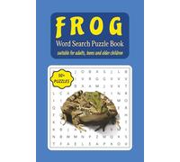 FROG Word Search Puzzle Book: A Fun and Engaging Word Search Book Featuring Frogs, Nature, and Pond Adventures for Kids and Adults