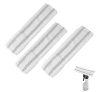 Frogetu 3 Piezas Repuesto de Funda de Fregona de Microfibra Compatible con Kärcher WV1 WV50 WV75,para Repuestos de Limpiacristales los Kärcher,para Aspiradora de Ventanas