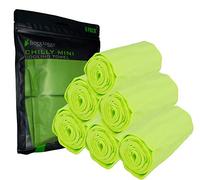 FROGG TOGGS Chilly Mini Toalla de refrigeración, Verde Lima, Paquete de 6, 6 Pack, 33" x 13" (Pack de 6) Unisex