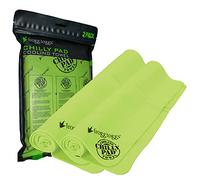 FROGG TOGGS Chilly Pad Cooling Towel Multi Pack Toalla de enfriamiento, Verde Lima, Paquete de 2, 33"x13" Unisex