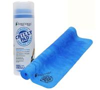 FROGG TOGGS Chilly Pad, Toalla de enfriamiento instantáneo, de Larga duración, Reutilizable, Toalla de Cuello para Deportes y Exteriores, 33 x 13 Pulgadas, Azul Cielo