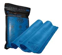 FROGG TOGGS Chilly Pad - Toallas de Enfriamiento, Paquete de 2, 33 x 13 Pulgadas, Color Azul