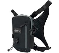 FROGG TOGGS Hightide - Cofre de Pesca, Bolsa de Almacenamiento de Aparejos Manos Libres con Soporte de caña Integrado, Color Negro, Black, Talla única, Pesca