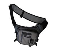 FROGG TOGGS Paquete de Cabestrillo Plano, Bolsa de Almacenamiento de Aparejos Manos Libres con Soporte de caña Integrado