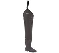FROGG TOGGS Rana II Botas de largo hasta las caderas, de PVC/nailon, con suela claveteada - 2716249-12, Size 12, Marrón