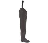 FROGG TOGGS Rana II - Vadeador de cadera de PVC, suela de fieltro, marrón, talla 13
