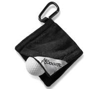 Frogger Amphibian Ball Towel-Black Toalla de Pelota de Anfibio de Golf, Color Negro, Hombres, 4"X4"