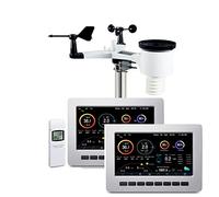 froggit HP1000SE PRO TWIN - Estación meteorológica inalámbrica (2 pantallas)