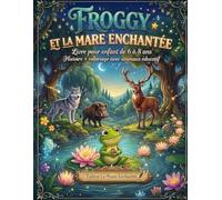 Froggy et la Mare Enchantée.: Livre de coloriage + Histoire pour les enfants de 6-8 ans. (Froggy et l’Aventure au-delà de l’Étang.)