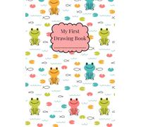 Froggy Fun - My First Drawing Book: Keepsake Scribble Book for Toddlers | Personalise Cover with Name | Large A4 Blank Sketch Pad for Kids and ... White Pages (Little Noodlings ~ Froggy Fun)