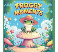 Froggy Moments: A Cute Frog Coloring Book: Fun Adventures with Cheerful Froggy Friends for Relaxation