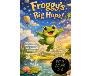 Froggy’s Big Hops!: A Joyful Hopping Adventure Filled With Courage, Curiosity & Imagination! For Ages 3-8, parable for kids and adults, frog lovers, be brave, go beyond, for dreamers and explorers