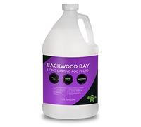 Froggy's Fog Backwood Bay - Líquido de niebla de 1 galón, alta densidad, extremadamente duradero para máquinas de niebla a base de agua, ideal para profesionales y amantes del hogar, parques temáticos