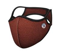 FROGMASK - Mascarilla antipolución, antipolen y antipolvo - Ciclismo - Motociclismo - Unisex - Lavable - Reutilizable - Naranja - + 1 filtro FFP2 - Fabricada en Francia - Talla XL
