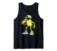 Frogs Amphibian Kids, Eating Taco Funny Frog Camiseta sin Mangas