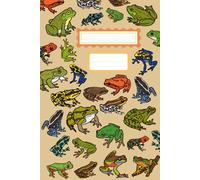 Frogs in Gentle Scribbles - Beige Pastel Notebook for Nature Enthusiasts, Thoughtful Creators, and Animal Fans Who Love Minimal Stationery and Calm ... Lined Pages for Students, Writers, & Dreamers