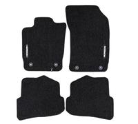FROGUM Alfombrillas Coche Alfombras de Terciopelo para Audi A1 8X 2010-2018, para Audi A1 Sportback 8X 2012-2018| Sin Olor | con Anclajes | Prácticos y Elegantes