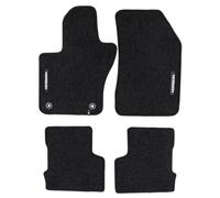 FROGUM Alfombrillas Coche Alfombras de Terciopelo para Jeep Renegade Desde 2014| Sin Olor | con Anclajes | Prácticos y Elegantes