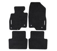 FROGUM Alfombrillas Coche Alfombras de Terciopelo para Mazda 3 III 2013-2018| Sin Olor | con Anclajes | Prácticos y Elegantes