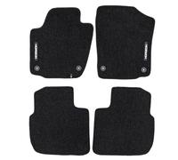 FROGUM Alfombrillas Coche Alfombras de Terciopelo para Seat Toledo IV 2012-2019, para Skoda Rapid 2012-2019, para Skoda Rapid Spaceback 2013-2019| Sin Olor | con Anclajes | Prácticos y Elegantes
