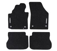 FROGUM Alfombrillas Coche Alfombras de Terciopelo para Volkswagen Caddy III 2003-2020| Sin Olor | con Anclajes | Prácticos y Elegantes