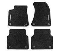 FROGUM Alfombrillas Coche Horizon Alfombras de Terciopelo para Audi A8 D4 2009-2017 | Sin Olor | con Anclajes | Prácticos y Elegantes