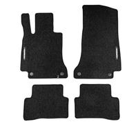 FROGUM Alfombrillas Coche Horizon Alfombras de Terciopelo para Mercedes-Benz Clase C W205 2014-2021 | Sin Olor | con Anclajes | Prácticos y Elegantes