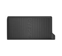 FROGUM DryZone Alfombrilla de Goma cubeta Maletero para Fiat 500 Desde 2007 | Borde Alto | para Todo el año | Al tamaño