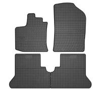 FROGUM El Toro Alfombrillas para Coche para Todo el año para Dacia Dokker 2012-2021 | Matériau Durable | Bord de Protection de 1,5 cm