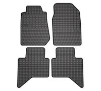 FROGUM El Toro Alfombrillas para Coche para Todo el año para Isuzu D-MAX II 2011-2019 | Material Resistente | Borde Protector de 1,5 cm