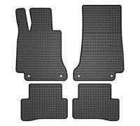 FROGUM El Toro Alfombrillas para Coche para Todo el año para Mercedes-Benz Clase C W205 2014-2021 | Material Resistente | Borde Protector de 1,5 cm