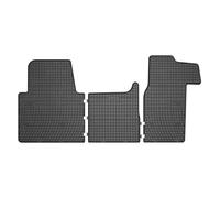 FROGUM El Toro Alfombrillas para coche para todo el año para Nissan NV400 desde 2011, para Opel Movano B desde 2010, para Renault Master III 2010-2019 | Matériau durable | Bord de protection de 1,5 cm