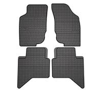 FROGUM El Toro Alfombrillas para Coche para Todo el año para Toyota Hilux VII 2005-2015 | Material Resistente | Borde Protector de 1,5 cm