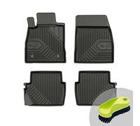 FROGUM No.77 Alfombrillas para Coche Alfombras para Ford Fiesta VII Desde 2017 | Borde Alto | para Todo el año | Tamaño
