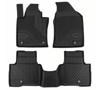 FROGUM No. 77 Alfombrillas para Coche Alfombras para KGM Actyon Desde 2024 | Borde Alto | para Todo el año | Tamaño