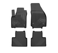 FROGUM No. 77 Alfombrillas para Coche Alfombras para Opel Meriva B 2010-2017 | Borde Alto | para Todo el año | Tamaño