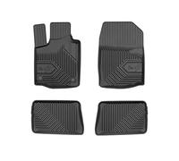 FROGUM No.77 Alfombrillas para Coche Alfombras para Renault Twingo II 2007-2014 | Borde Alto | para Todo el año | Tamaño