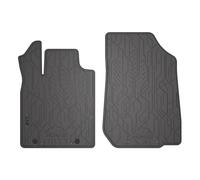 FROGUM Nomad Alfombrillas Coche de Goma Delanteras para Dacia Duster I 2010-2013, para Dacia Logan I 2008-2014, para Dacia Sandero I 2008-2012 | Material Resistente | Borde Protector de 1,5 cm