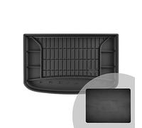 FROGUM ProLine 3D Alfombrilla Exclusiva de Goma cubeta Maletero para Audi A1 8X 2010-2018, para Audi A1 Sportback 8X 2012-2018 | Práctico Organizador | Los Bordes más Altos | Al Tamaño