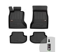 FROGUM ProLine 3D Alfombrillas de Goma para Coche exclusivas Alfombras para BMW Serie 5 F10 xDrive 2013-2017 | Los Bordes más Altos | Tamaño