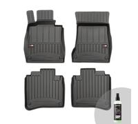 FROGUM ProLine 3D Alfombrillas de Goma para Coche exclusivas Alfombras para Mercedes-Benz Clase S W222 4Matic 2013-2020 | Los Bordes más Altos | Tamaño