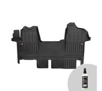 FROGUM ProLine 3D Alfombrillas de Goma para Coche exclusivas Alfombras para Nissan NV400 Desde 2011, para NV400 Desde 2014, para Opel Movano B 2010-, para Renault Master III 2010-19 | Tamaño