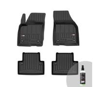 FROGUM ProLine 3D Alfombrillas de Goma para Coche exclusivas Alfombras para Volvo V50 2004-2012 | Los Bordes más Altos | Tamaño