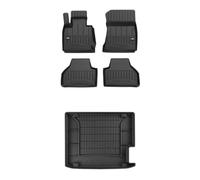 FROGUM ProLine 3D Un Juego de Alfombrillas de Goma para Coche y cubeta Maletero exclusivas Alfombras para BMW X4 F26 2014-2018 | Los Bordes más Altos