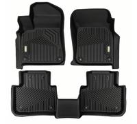 FROGUM Race Rock Alfombrillas para Coche 2 en 1 TPE + Terciopelo Alfombras para Porsche Cayenne III Desde 2017, para Volkswagen Touareg III Desde 2018| Los Bordes Altos hasta 20cm