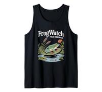 FrogWatch Field Observer Anfibios Humedal Camiseta sin Mangas