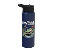 FrogWatch Field Observer Anfibios Humedal Stainless Steel Insulated Water Bottle