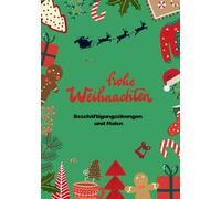 Frohe Weihnachten: Beschäftigungsübungen und Malen