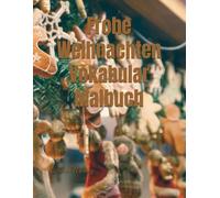 Frohe Weihnachten Vokabular Malbuch