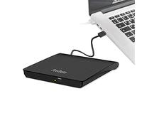 Froibetz Grabadora DVD CD Externo Unidad USB 3.0 DVD-R CD-RW Dispositivo Lector de Tarjetas Portátil Ultra Slim External Disc con Mac/MacPro/OS/XP/Win11/Win10/Win7/Win8